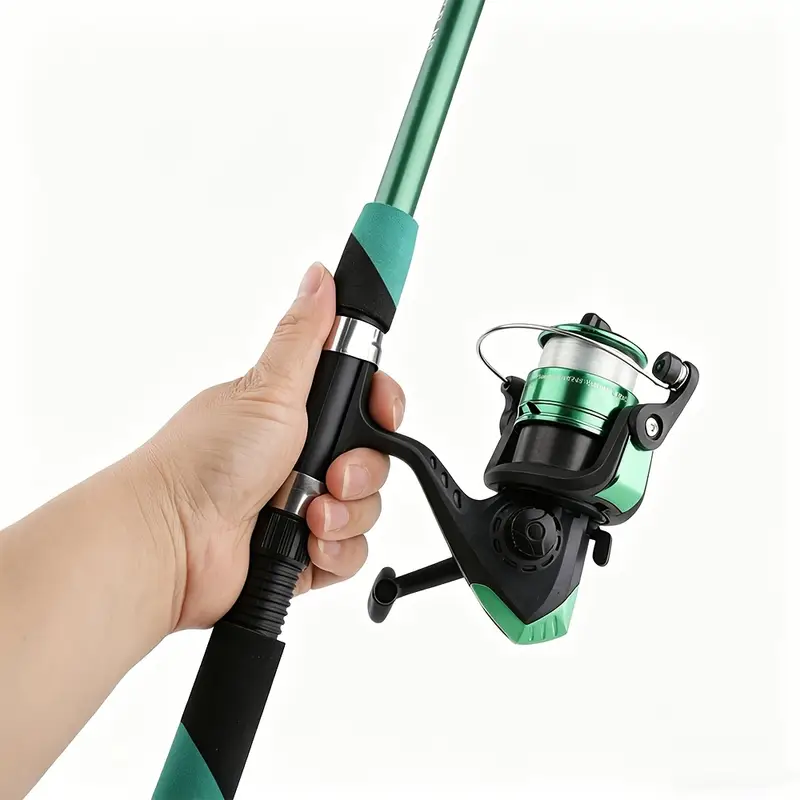 fishing rod combo set 1 8m 5 91ft 1 pc collapsible spinning - Temu Bahrain fishing rod combo set 1 8m 5 91ft 1 pc collapsible spinning - Temu Bahrain