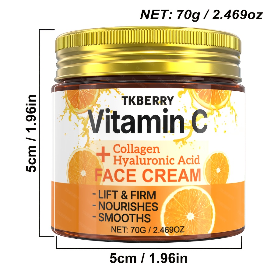 Vitamin C & Collagen Face Cream for Nourishing Skin