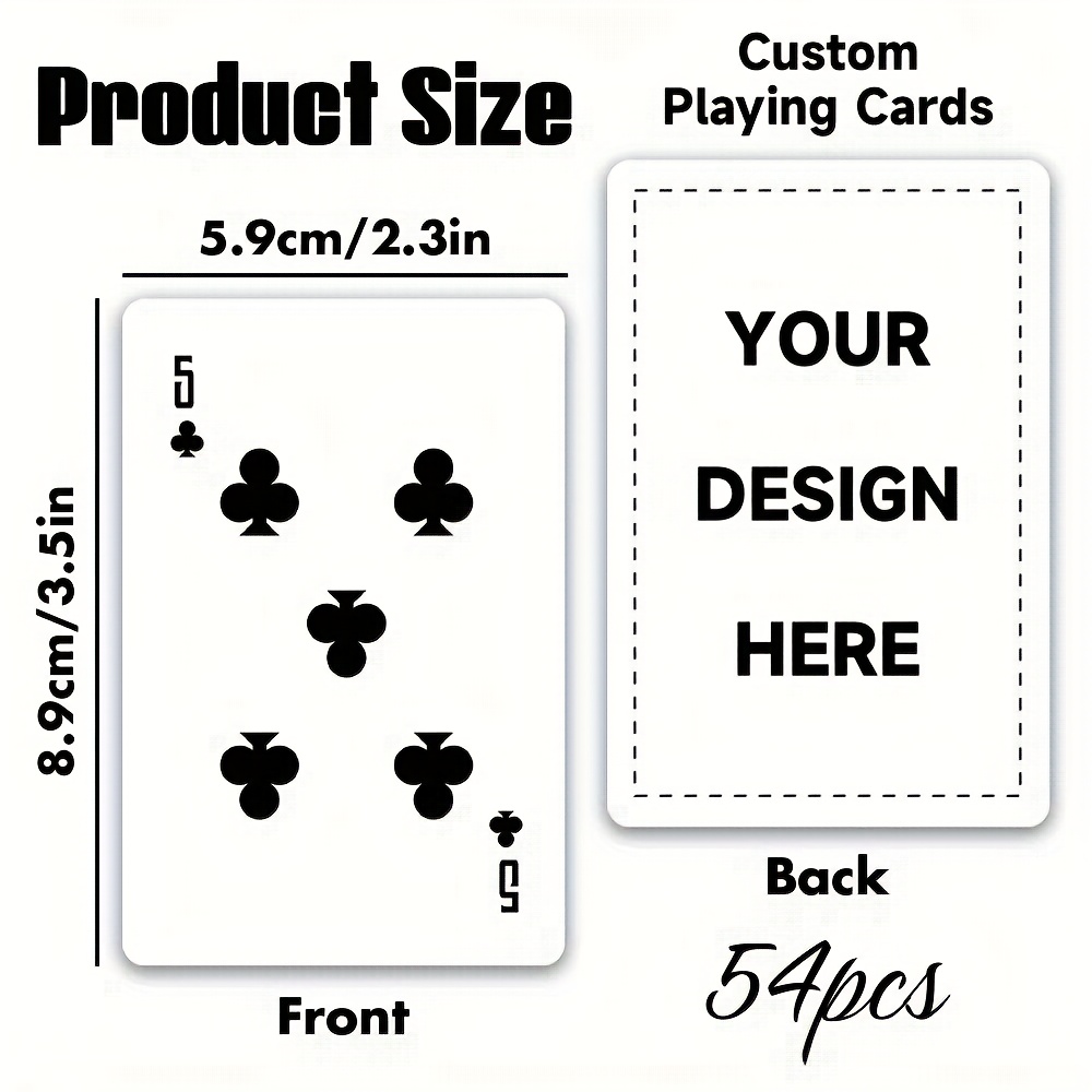 54 - Personalized And With Your Own Designs, Photos, Logos, Or Text - Bulk Orders For Parties, Corporate Events, Birthdays, Anniversaries - Perfect For Nights And Gifts