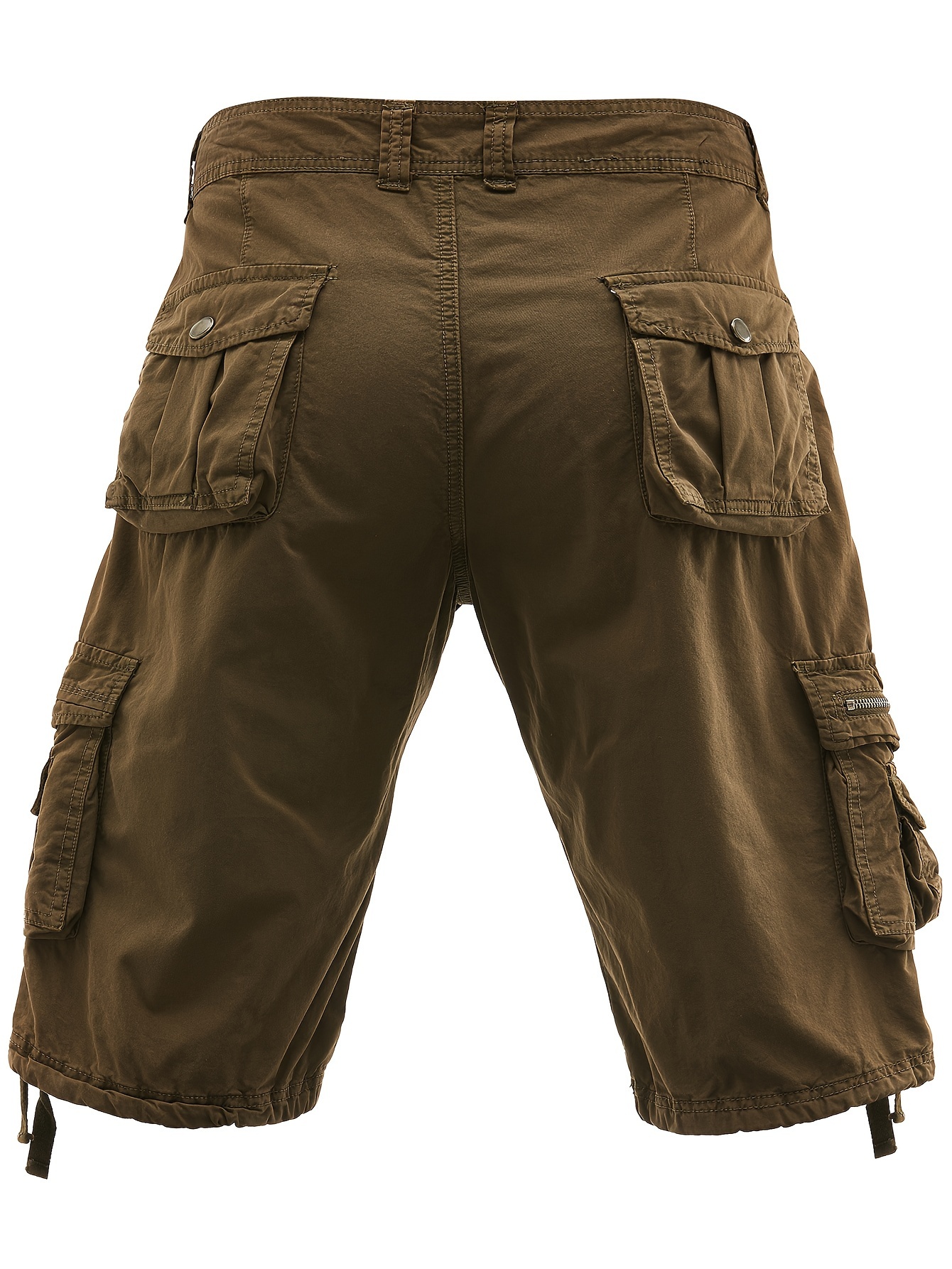 【KOOLOSET】Side Tuck Cotton Cargo Bermuda Pants BOTTOM - kooloset