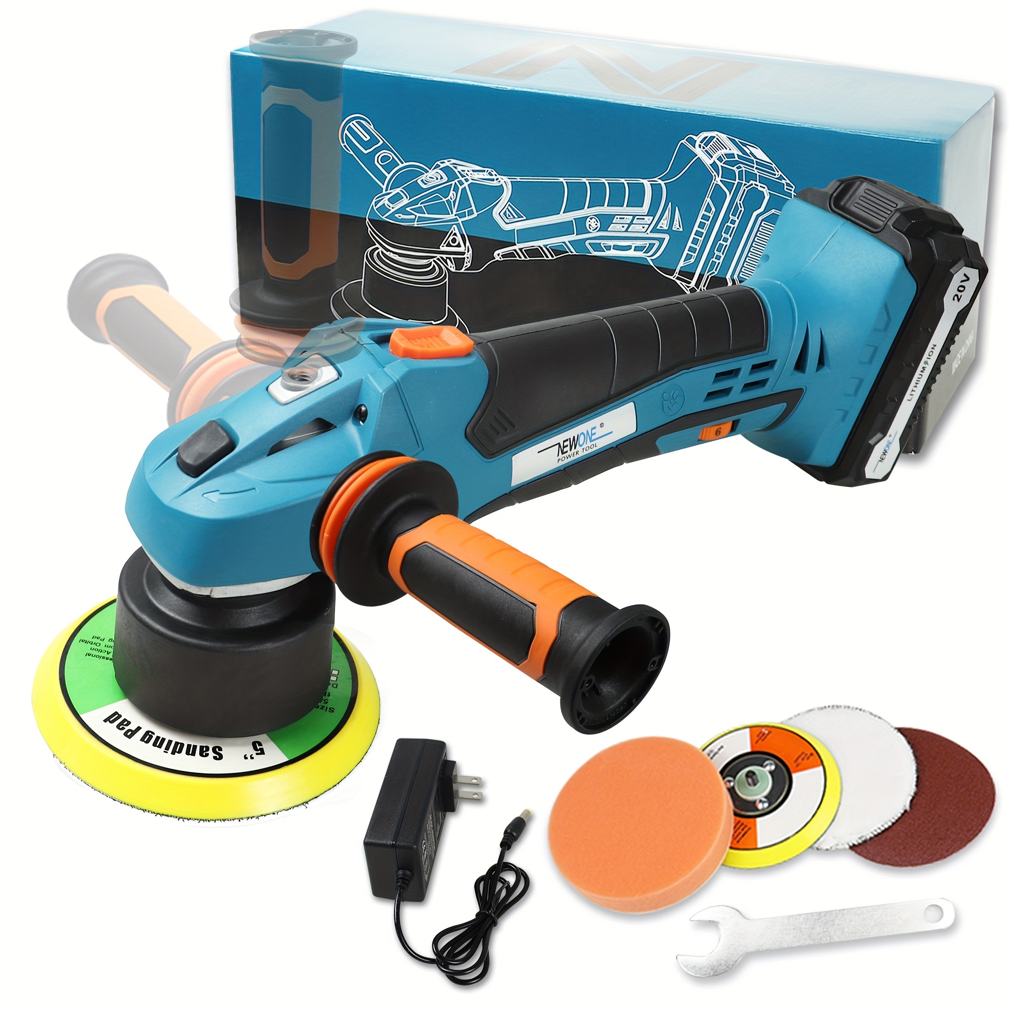 Small Cordless Car Polisher : Power Up Your Toolbox - Temu