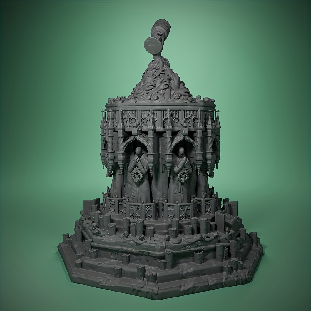 

3d Printed Set - Corrupted Of Namneri's - Abs - Intricate Miniature For - & Hobbyists - - Use - No Plating -