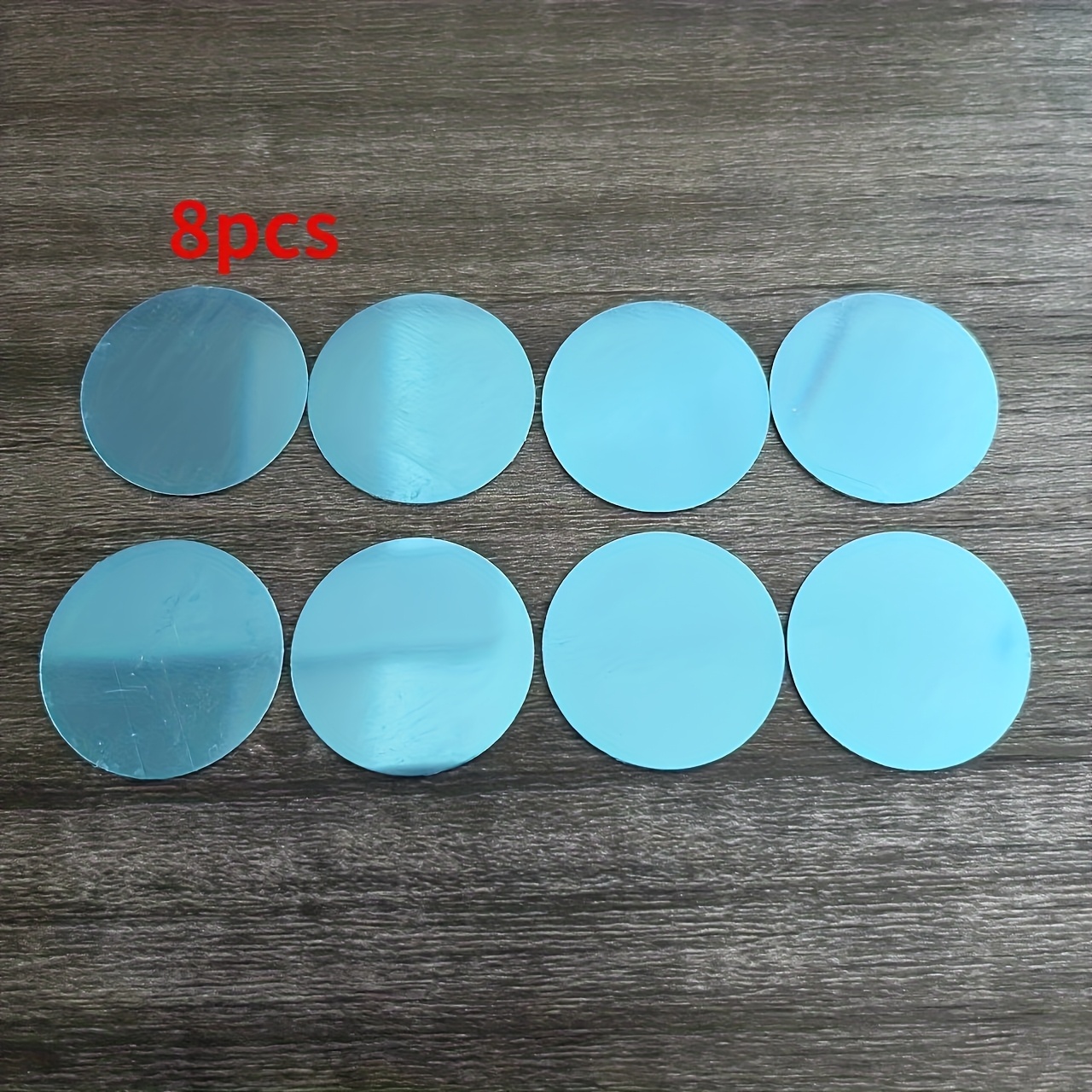 8pcs Set Including Round Stands, Magnetic Sheets, Magnets, Metal Plates, And A Car Phone Mount