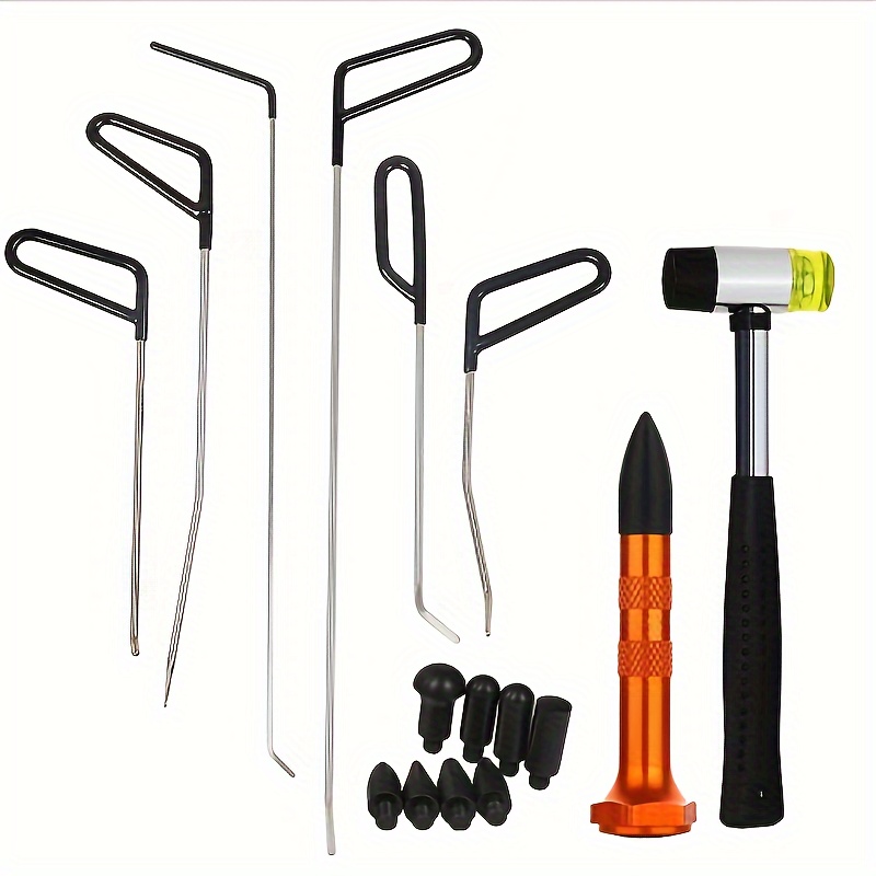 

Pole Hook Hammer Combination Tool Set, No Paint, Dimple Repair, Car Dimple Removal Tool Kit, Hail Hammer Dimple Removal Kit