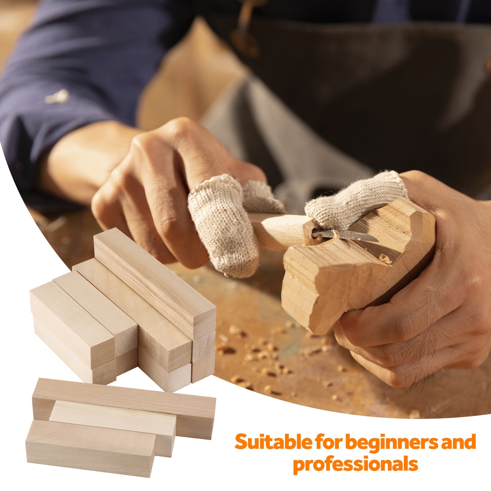 basswood carving blocks wood diy material sculpting - Temu