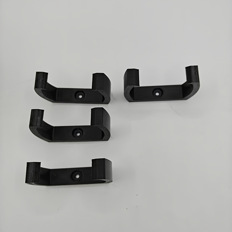 TEMU 4pcs Power Socket Bracket, Wall-mounted Drilling Protector Bracket, 3d Printed Sturdy Socket Organizer, Suitable For Cable Management Systems In
