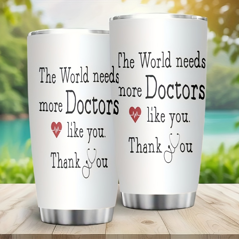 

1pc Inspirational Appreciation 20oz Steel - Double-walled Insulated Mug - Lid, , To Sip, Multipurpose For Hot & Beverages