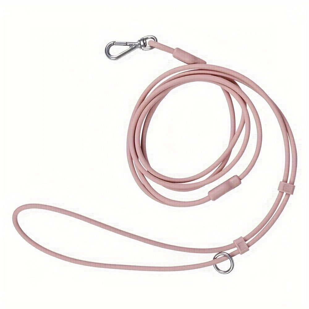 Silicone Material, Comfortable , Adjustable Handle , 2 Lengths, 1.5m Short Non-adjustable Size, 2.4m Long Adjustable Size; Suitable For Safe Outdoor Use, Stain-resistant And Washable
