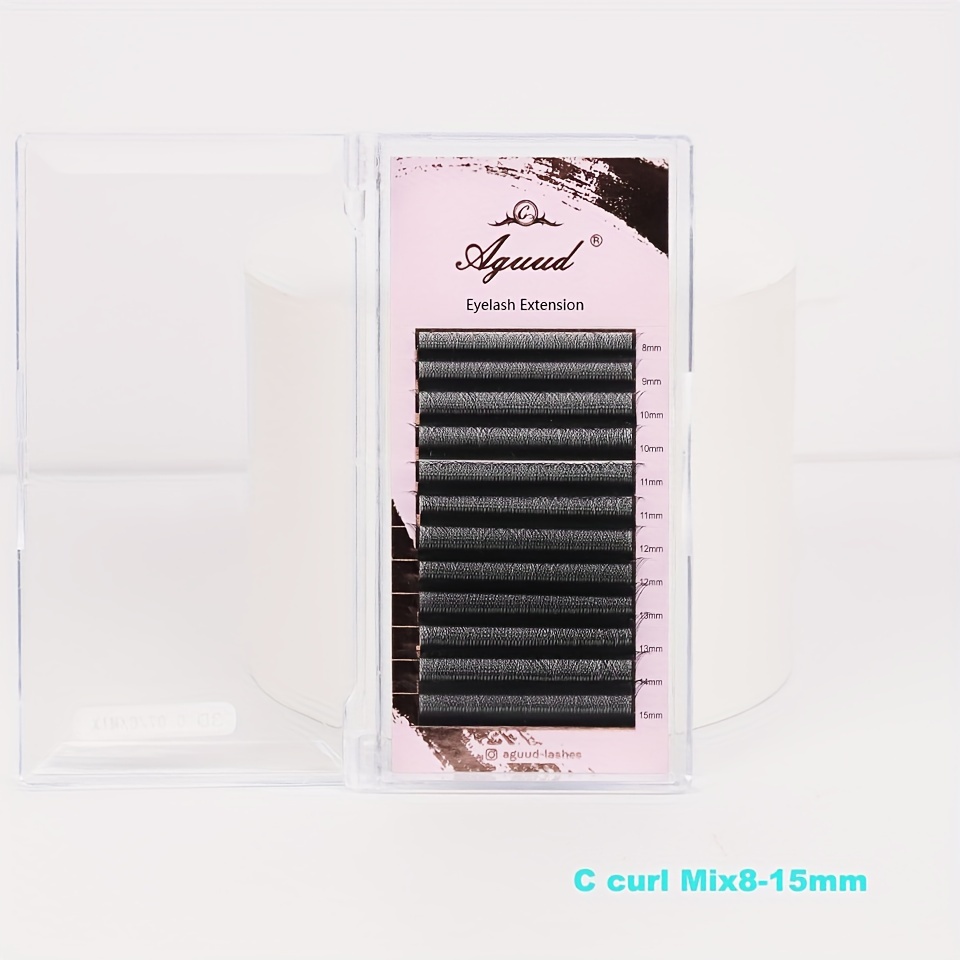 Aguud 3d W-shaped Pre-made Volume Wispy Lash Extensions Suitable For - Professional Salon & Diy Application, Woven Eyelash Enhancements, Look For Volume & Length