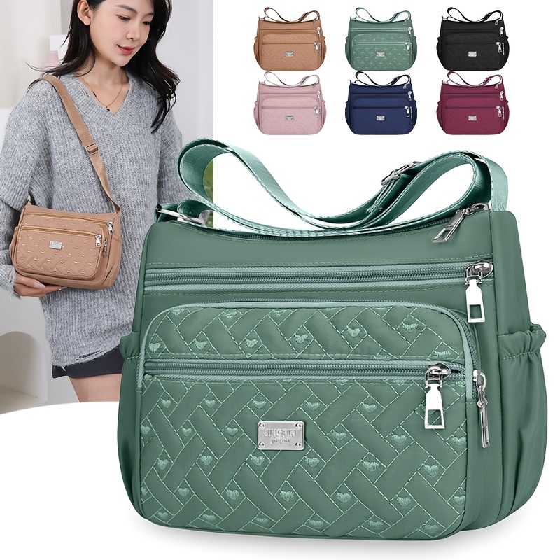 TEMU Women's Crossbody Bag, Shoulder Bag, Suitable For Commuting And School Use