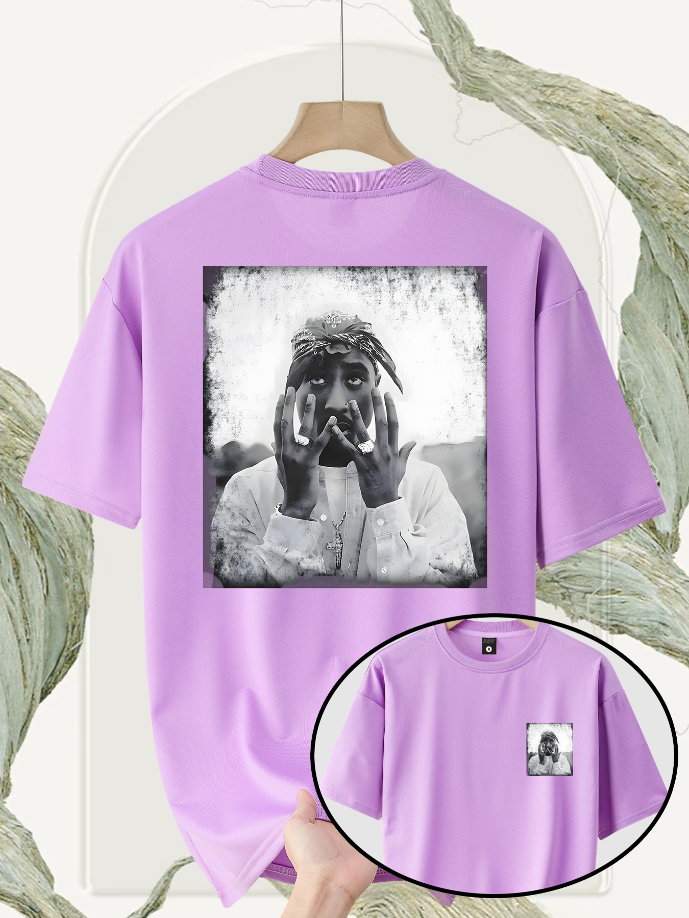 neues herren-rundhals-mode-t-shirt mit einzigartigem musterdruck, leicht atmungsaktiv. mit einem design   der einflussreichsten musiker des 20. jahrhunderts;   als geschenk