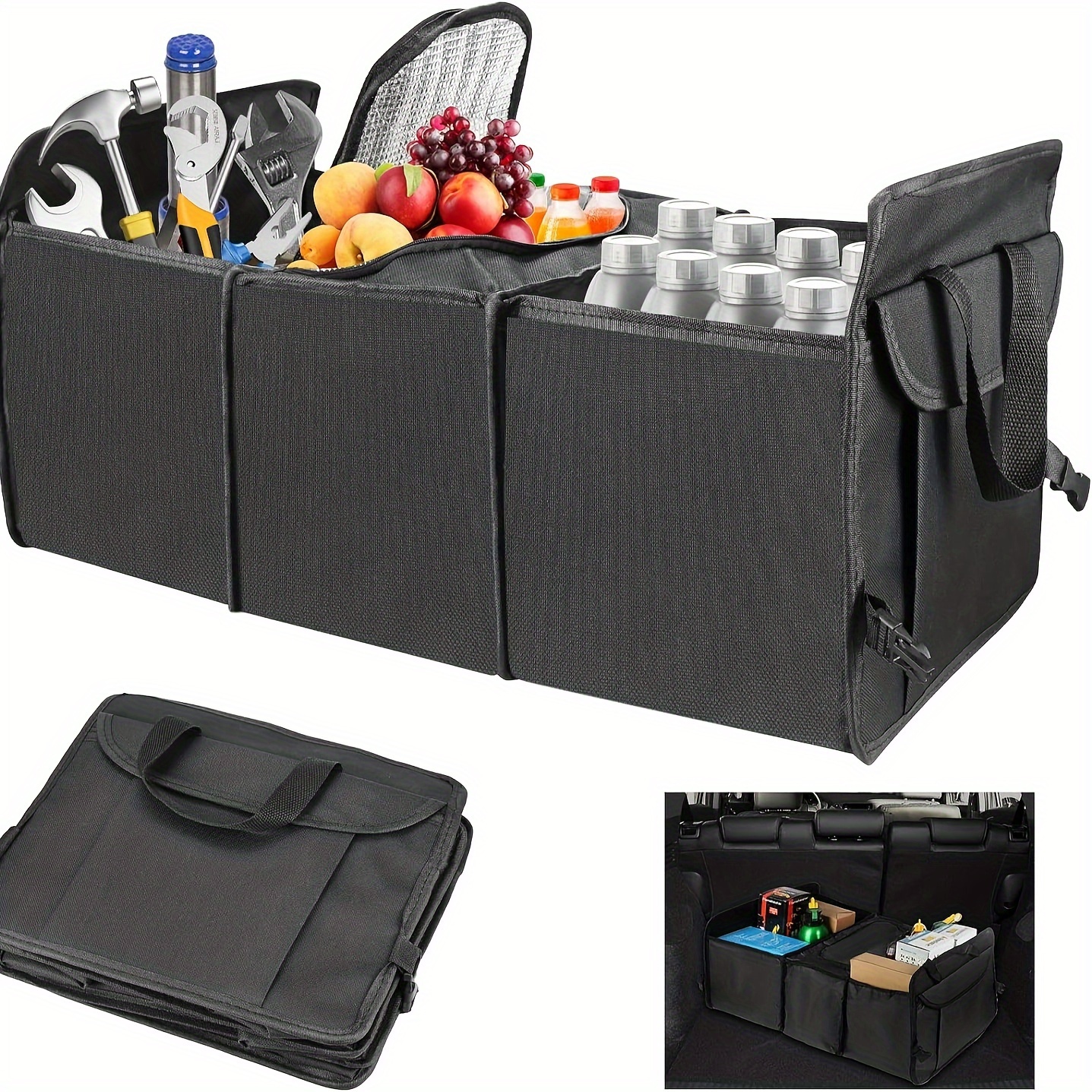 faltbarer wasserdichter kofferraum organizer 4
