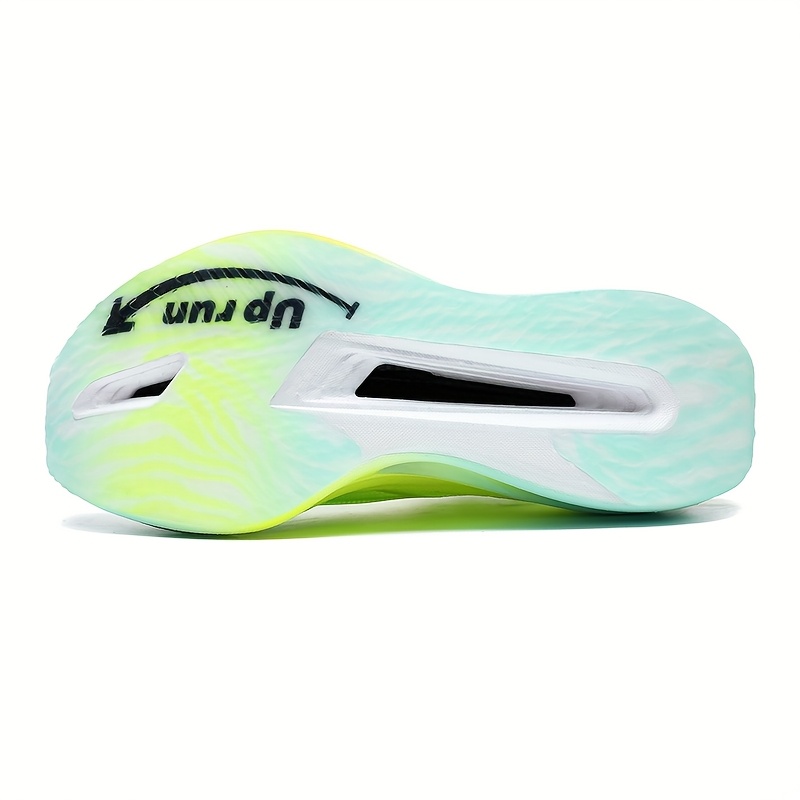 Men's & Women's Carbon Board Technology Running Sneakers with CPU Sole - Low-Top Marathon Racing Shoes Suitable for Gym, Track,, -Terrain - /Fabric - Athletic Footwear