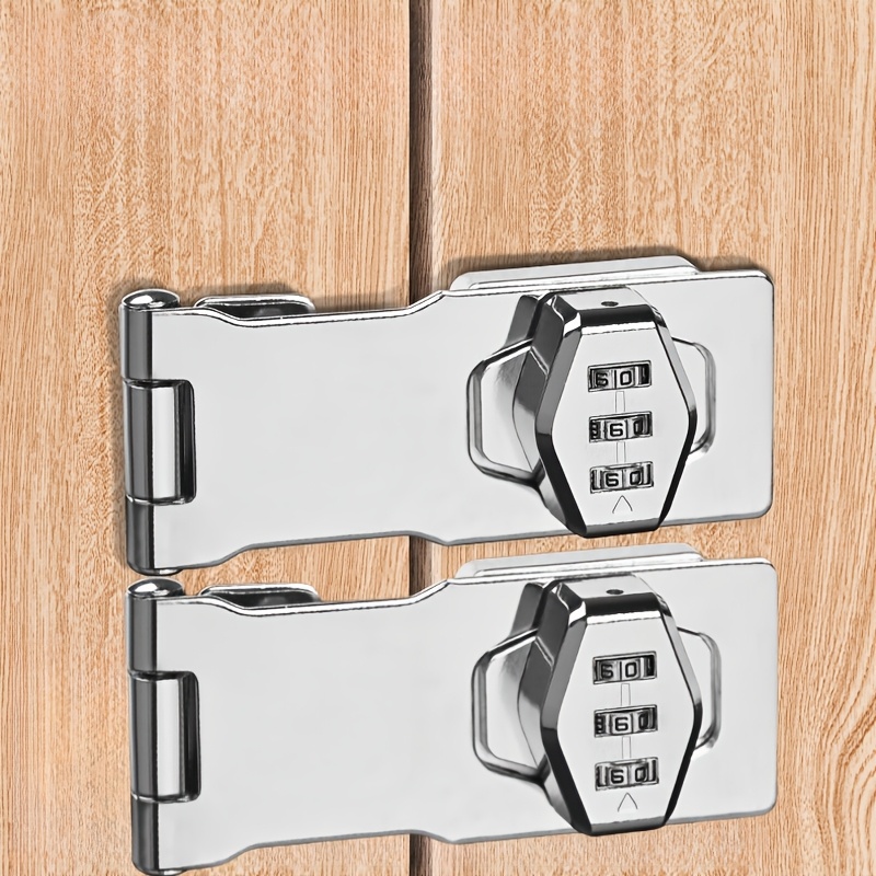 3 Digit Household Security Cabinet Password Locks Keyless Drawer Combination Coded Door Cabinet Home Hardware Alloy 2pcs