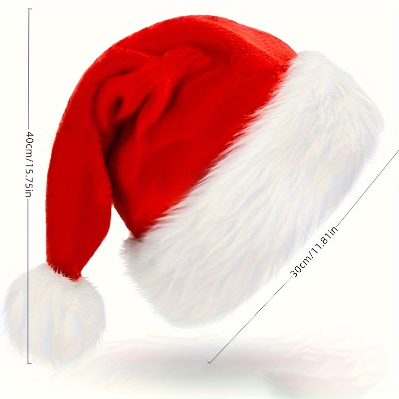 

Fleece Hat - Red, For Parties & Christmas Decorations