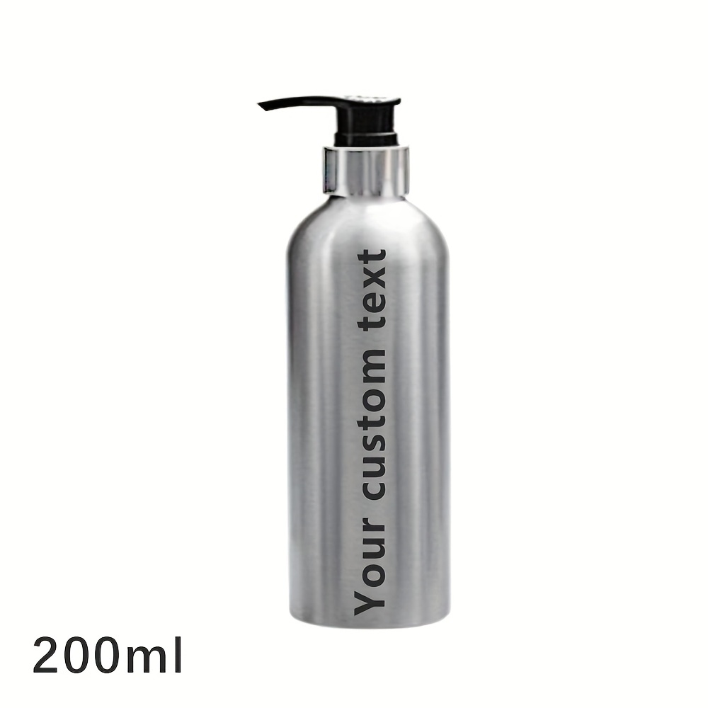 TEMU Black Filling Bottle|shampoo And Conditioner Bottle|reusable Bottle|modern Bathroom|bathroom Label Bottle|