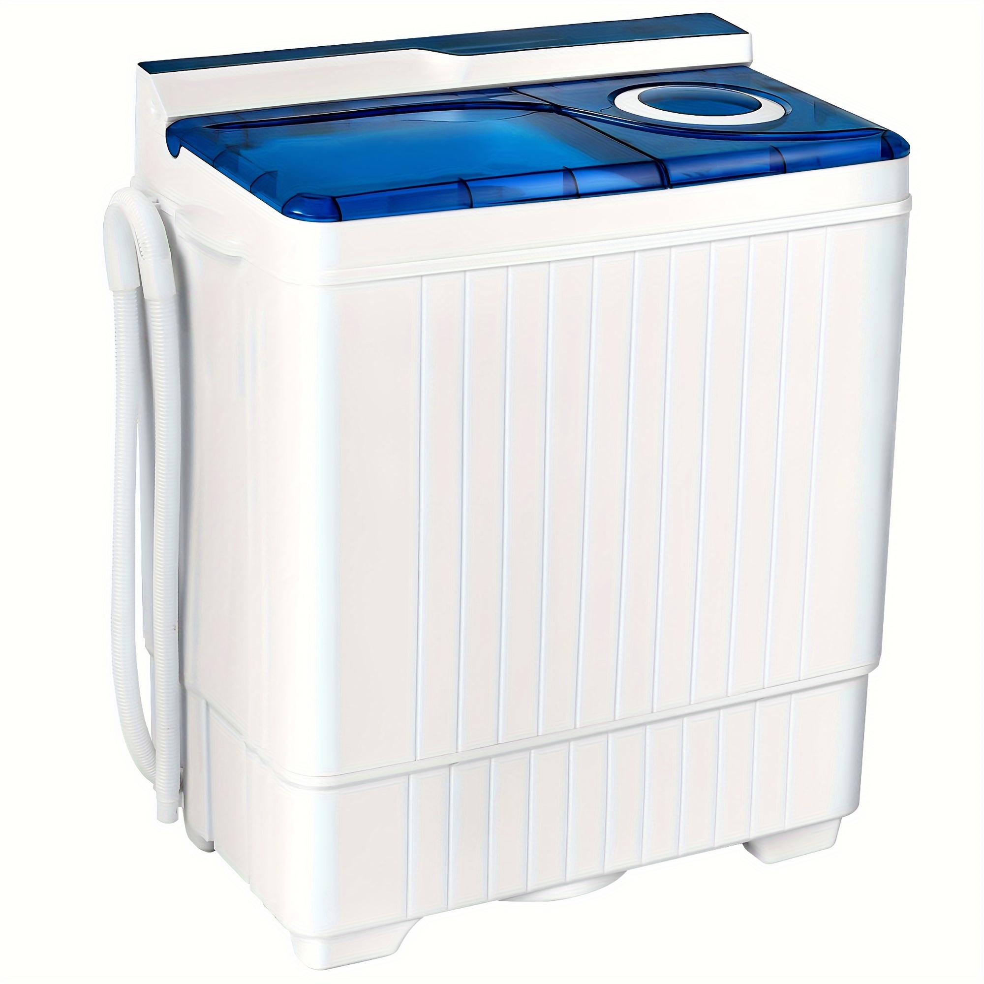 

1pc Costway 26lbs Portable Semi-automatic Washing Machine, W/built-in Drain Pump