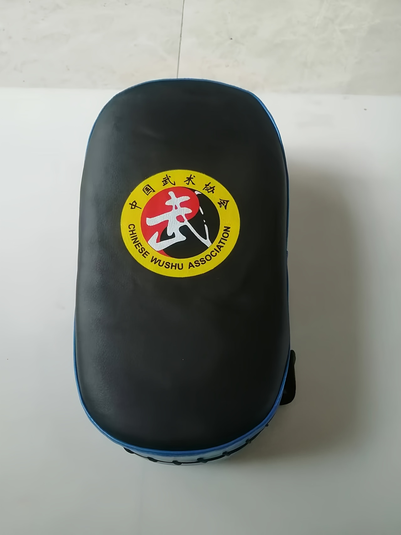 1 blue black taekwondo soft ultra thick leather with for all ages boxing martial arts training details 4