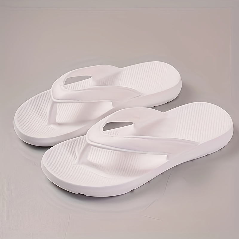   mens summer casual flip flops lightweight breathable eva sandals with   comfortable for indoor outdoor use black   footwear simple slipon design durable footwear Product details 6