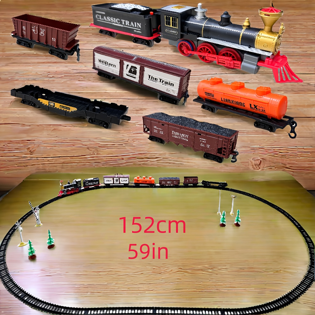 Tren Eléctrico Trenes De Juguete Vagones Trenes Electricos Ho Tren