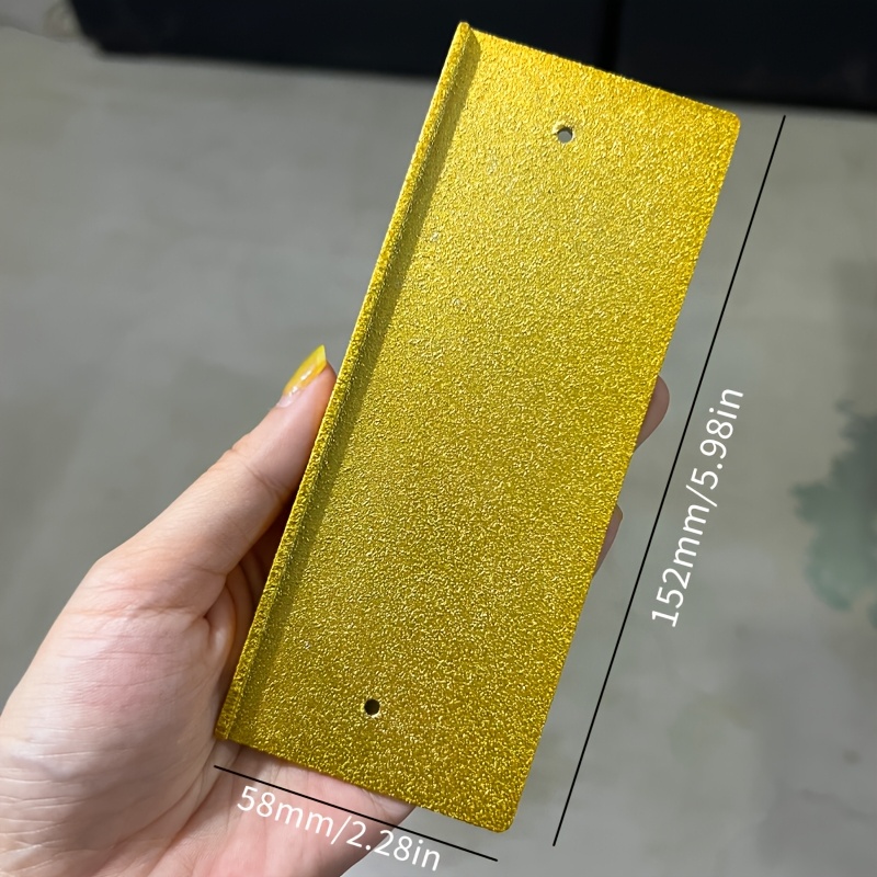 TEMU Tampon de ponçage manuel pour carreaux, tampons de polissage diamantés à main, blocs de ponçage diamantés, outils de ponçage faciles pour verre,