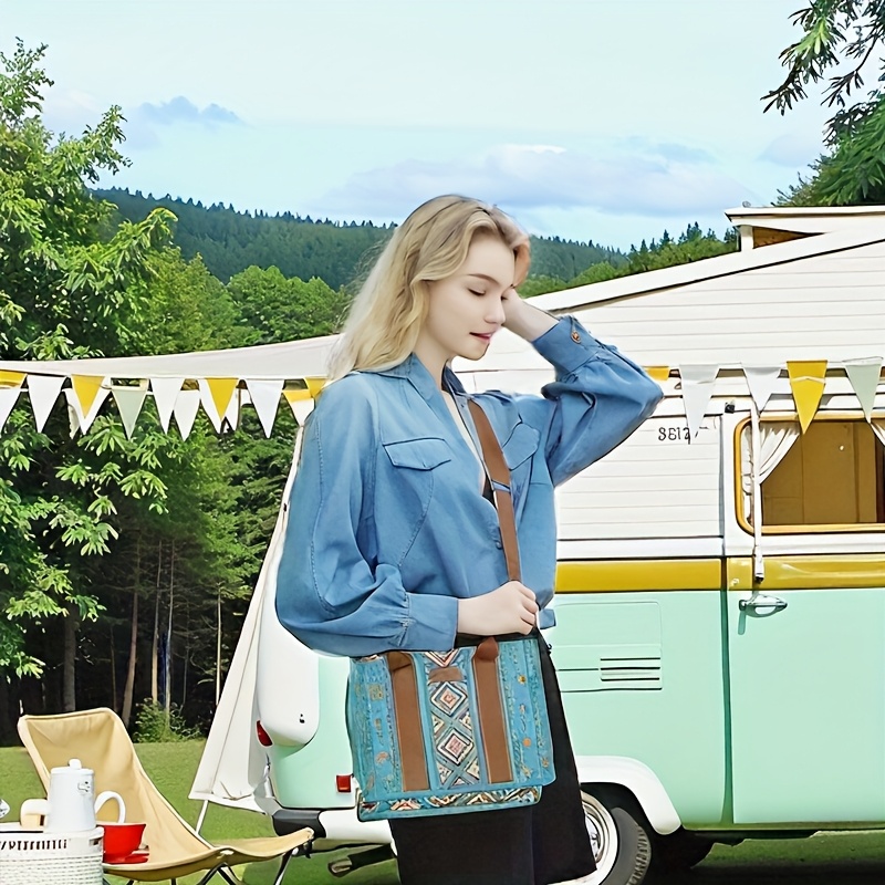 

4pcs Purse Handbag For Women, Vintage Work Shoulder Bag Lightweight, Tote Bag For Daily-green