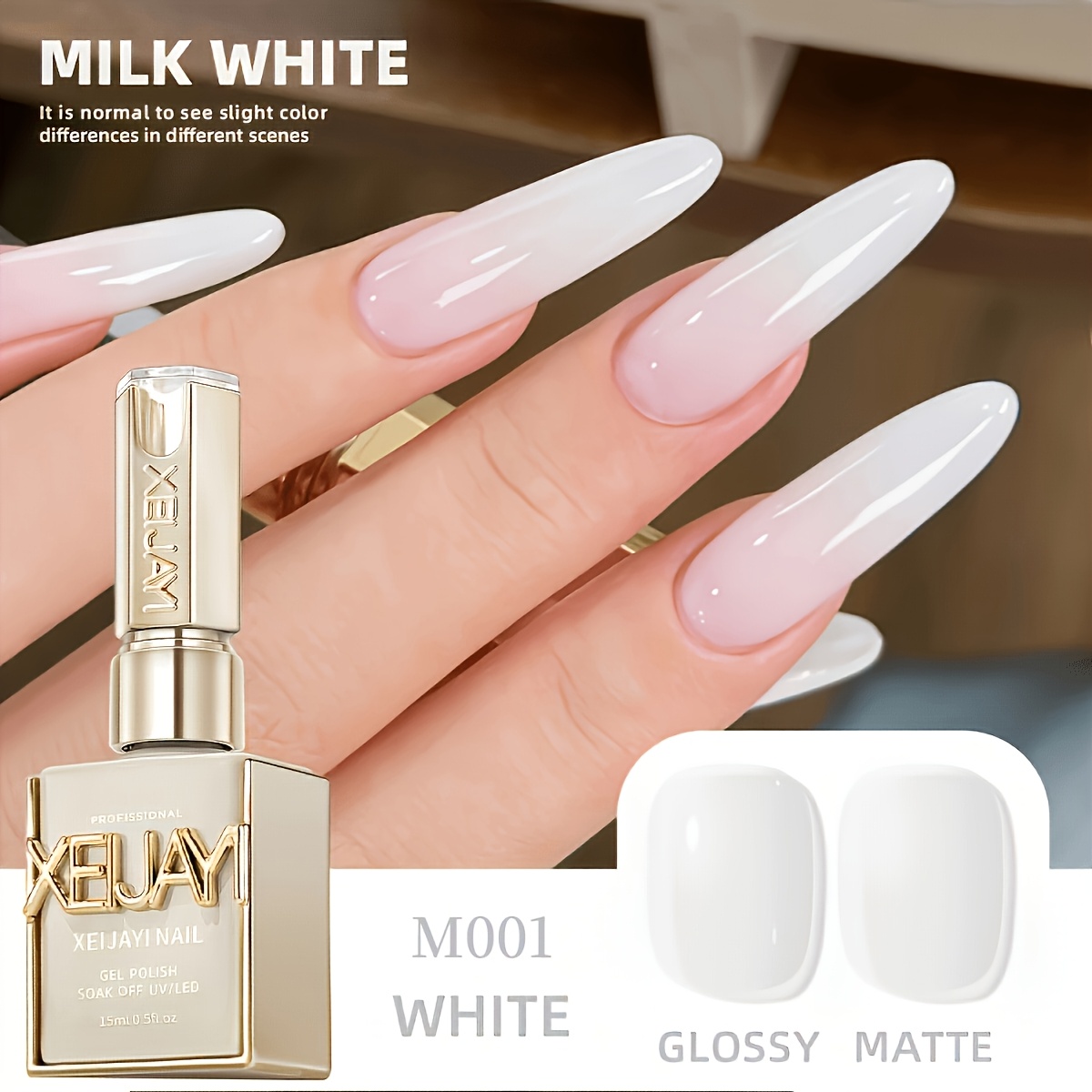 1pc 15ml Gel Nail Polish Soaking Led Nail Gel Women's Nail Art Tools For Nail Art For Fashion