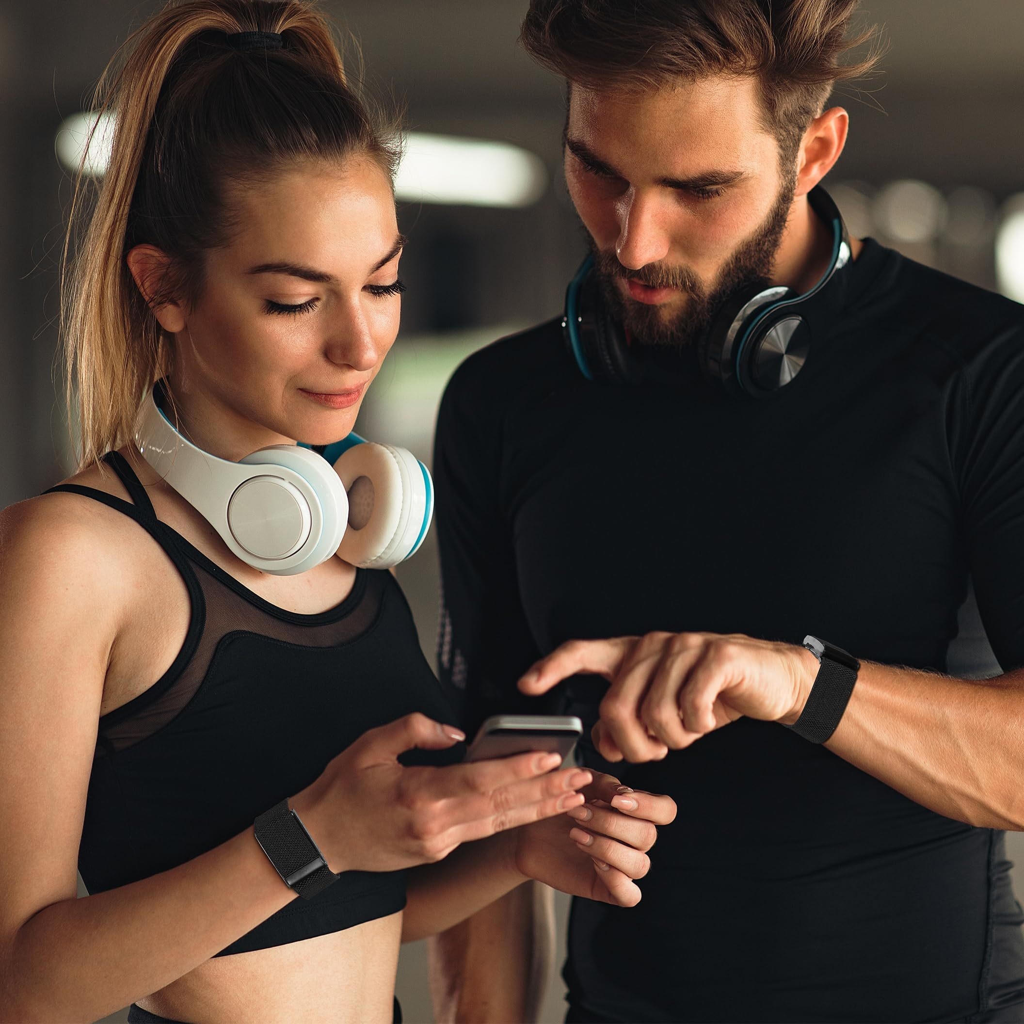 s de sport en nylon adaptés à Whoop 5.0, s de remplacement respirants pour hommes et femmes.