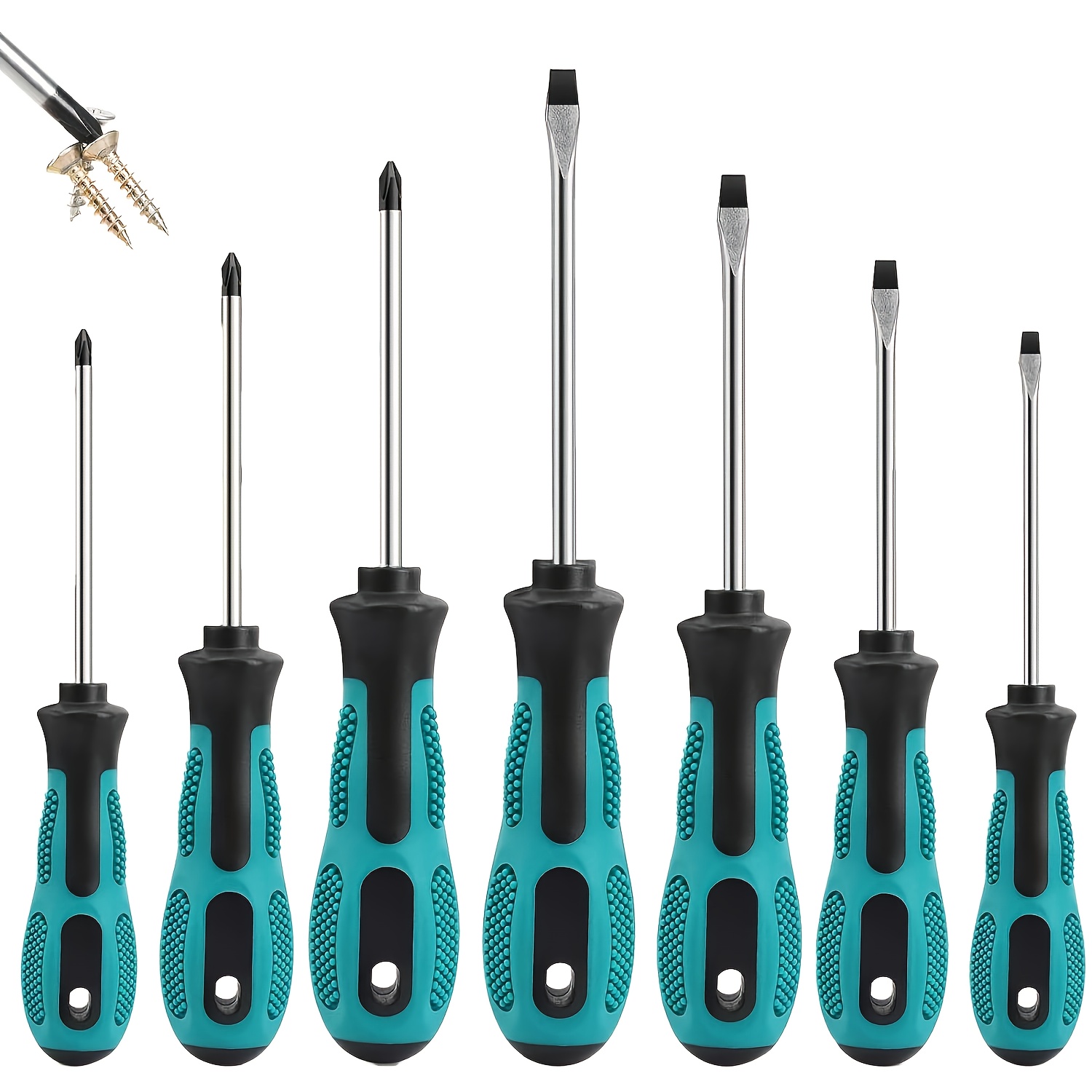 

Screwdriver Collection Featuring And Types - Use In Electronics, Furniture , Appliance Maintenance, And Automotive Repairs.