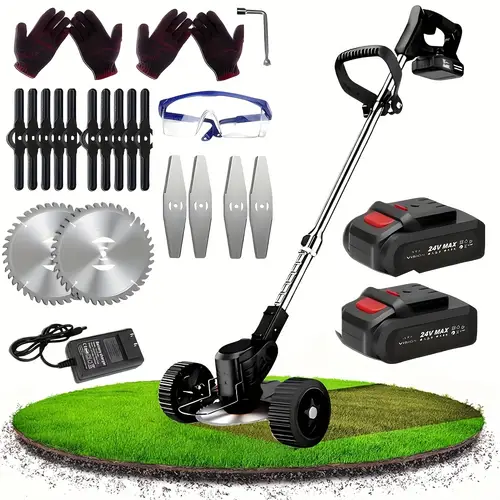 dual battery lawn mower powerful and for large yards high cost effectiveness one machine all mowing needs