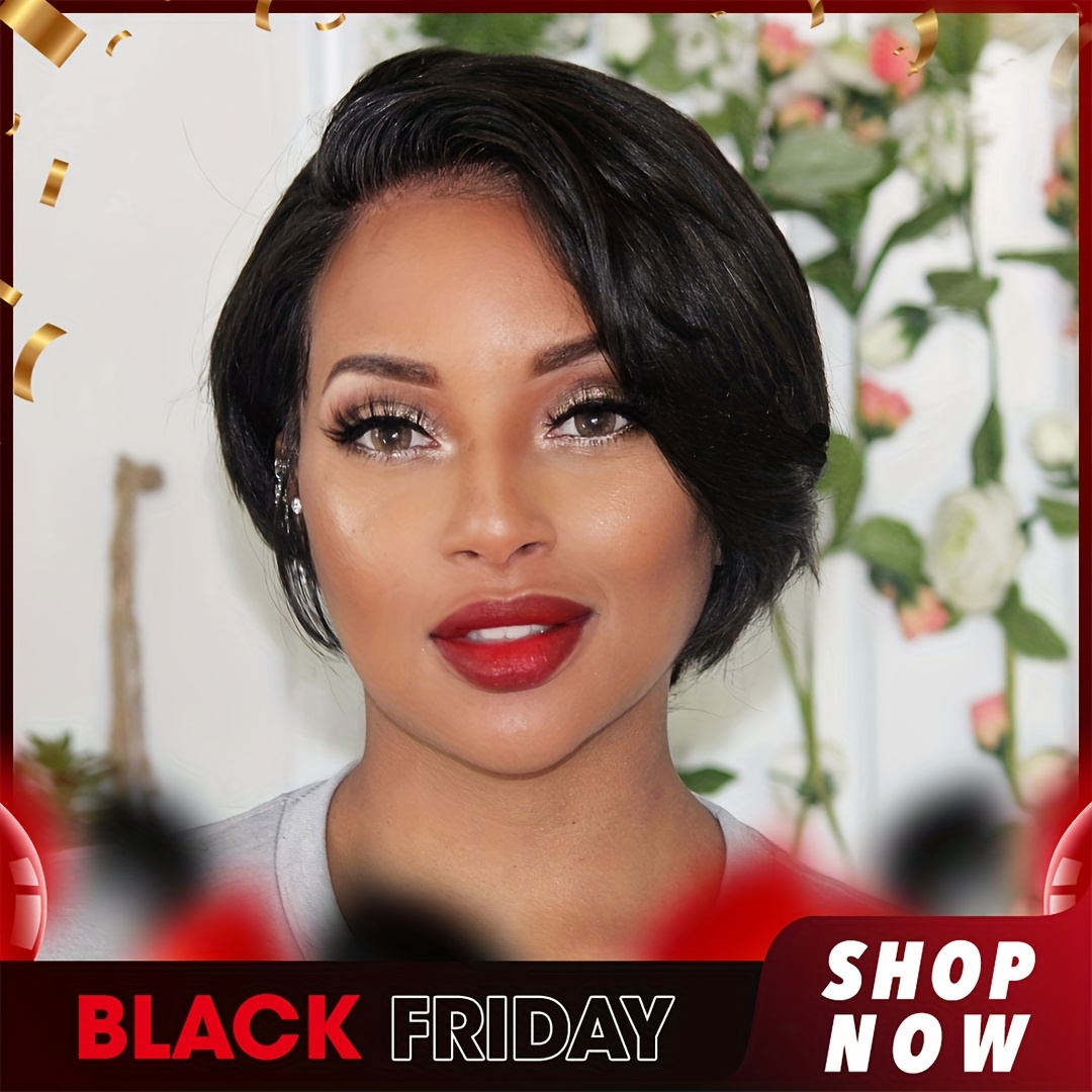 

Short Wig Human Hair 13x4 Straight Cut Wig Human Hair Short Lace Front Wigs Human Hair Straight Short Wigs For Women