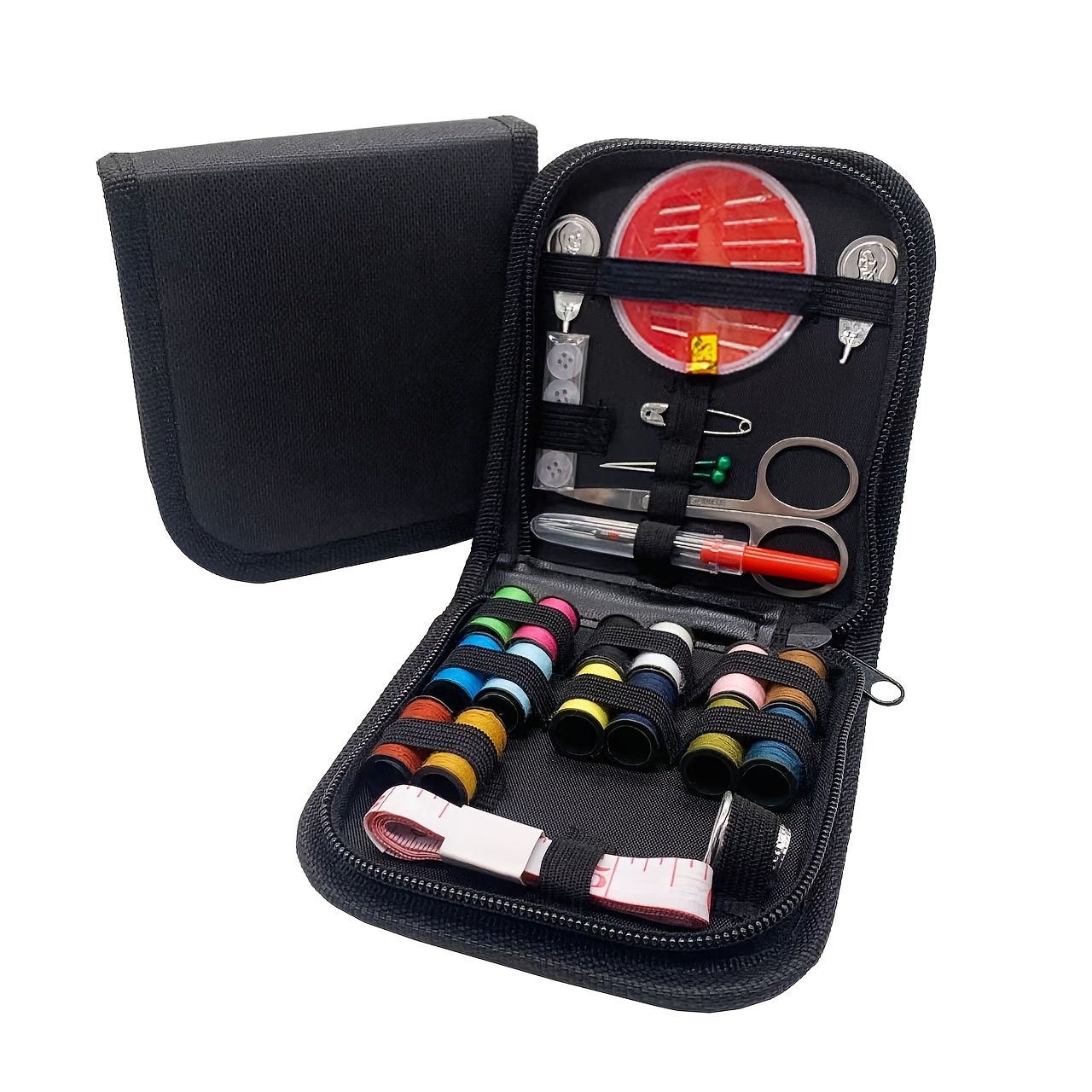 24pcs Large Eye Steel Needle Complete Sewing Tool Kit