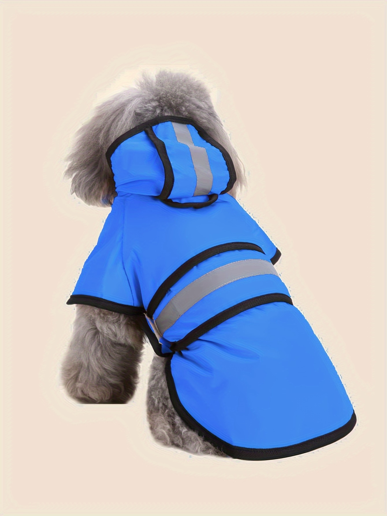 Pet raincoat, adjustable dog raincoat, thin and suitable for all seasons, with excellent waterproof performance. Available in 3 colors: yellow, blue and red. Complete sizes: XS, S, M, L, XL, 2XL, 3XL, 4XL. Suitable for all dog breeds.