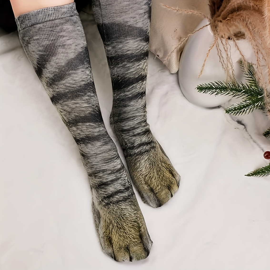 

Paw - 100% , Washable, Feet And , For Christmas And