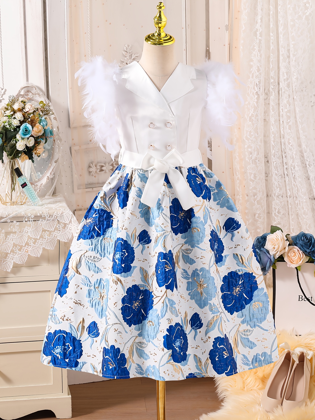 flower girl dress 5t - Bahrain
