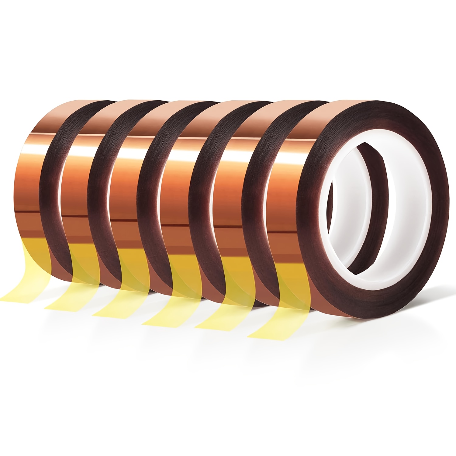E-shop Multi-Roll Hochtemperatur-Klebeband, Hitzebeständiges Klebeband, Thermisches Transferband, Geeignet für Sublimationsvinyl, Sublimation,