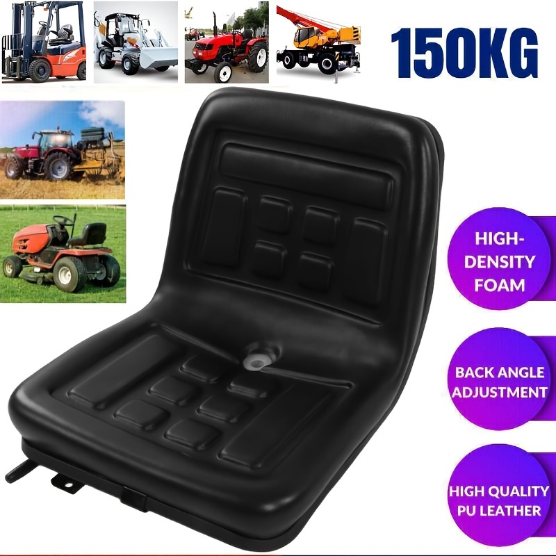 

Tractor Seat Ergonomically Comfortable Pu Leather Wear Resistance Sturdy Forklift Excavator Seat For Engineering Vehicle