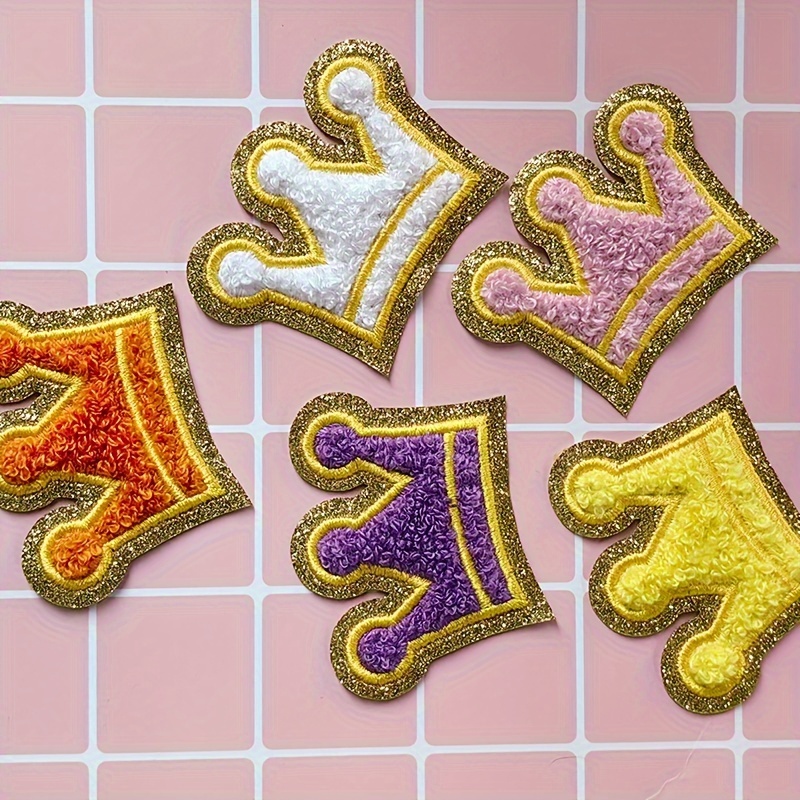 

1pc Embroidered , Iron-on/-adhesive Applique For And Accessories - In , , , Purple, | Sewing & Knitting