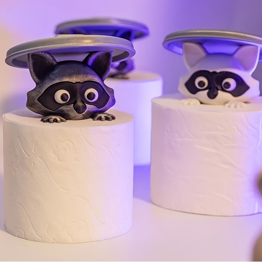 Wasbeer toiletrolhouder