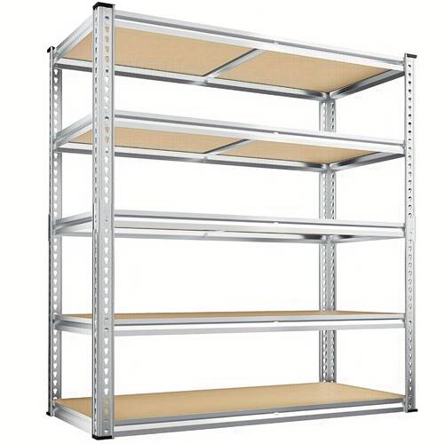 2500lbs garage shelving 72h storage shelves 40 w metal shelving 5 tier metal shelves adjustable pantry shelf for closet pantry basement x 40 w x utility shelves