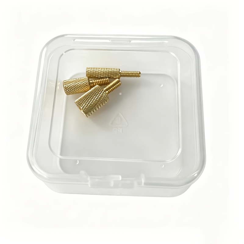 6pcs Solid Brass Gun Cleaning Rod Adapter Set