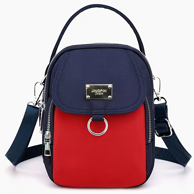 TEMU Women's Shoulder Bag - Fashionable And Casual Shoulder Bag With Multiple Zippers - A Multi-functional Bag For Daily Use And An Essential Fashion