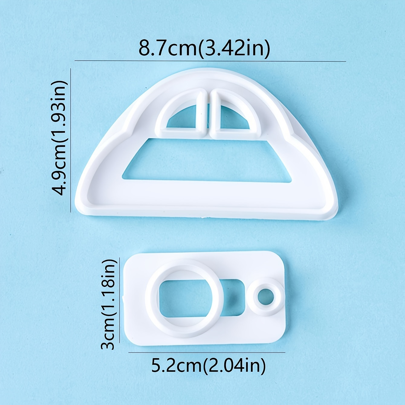 1set/2pcs Car Cookie Cutting Mold, Car Plastic Fondant Printing Mold, Cutting Mold, Cookie Mold, Diy Baking Mold Cake Decoration Tools, Perfect For Thanksgiving