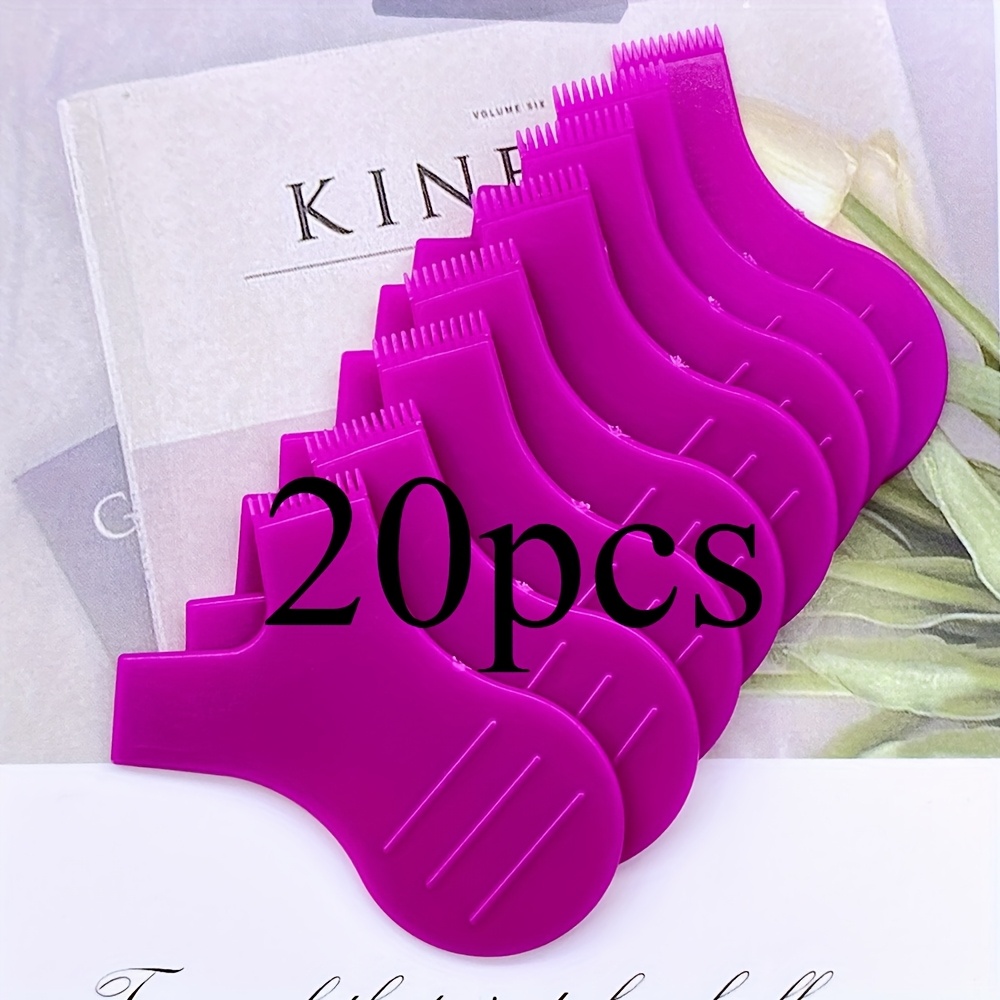 20pcs Reusable Y Shape Eyelash Brush for Makeup