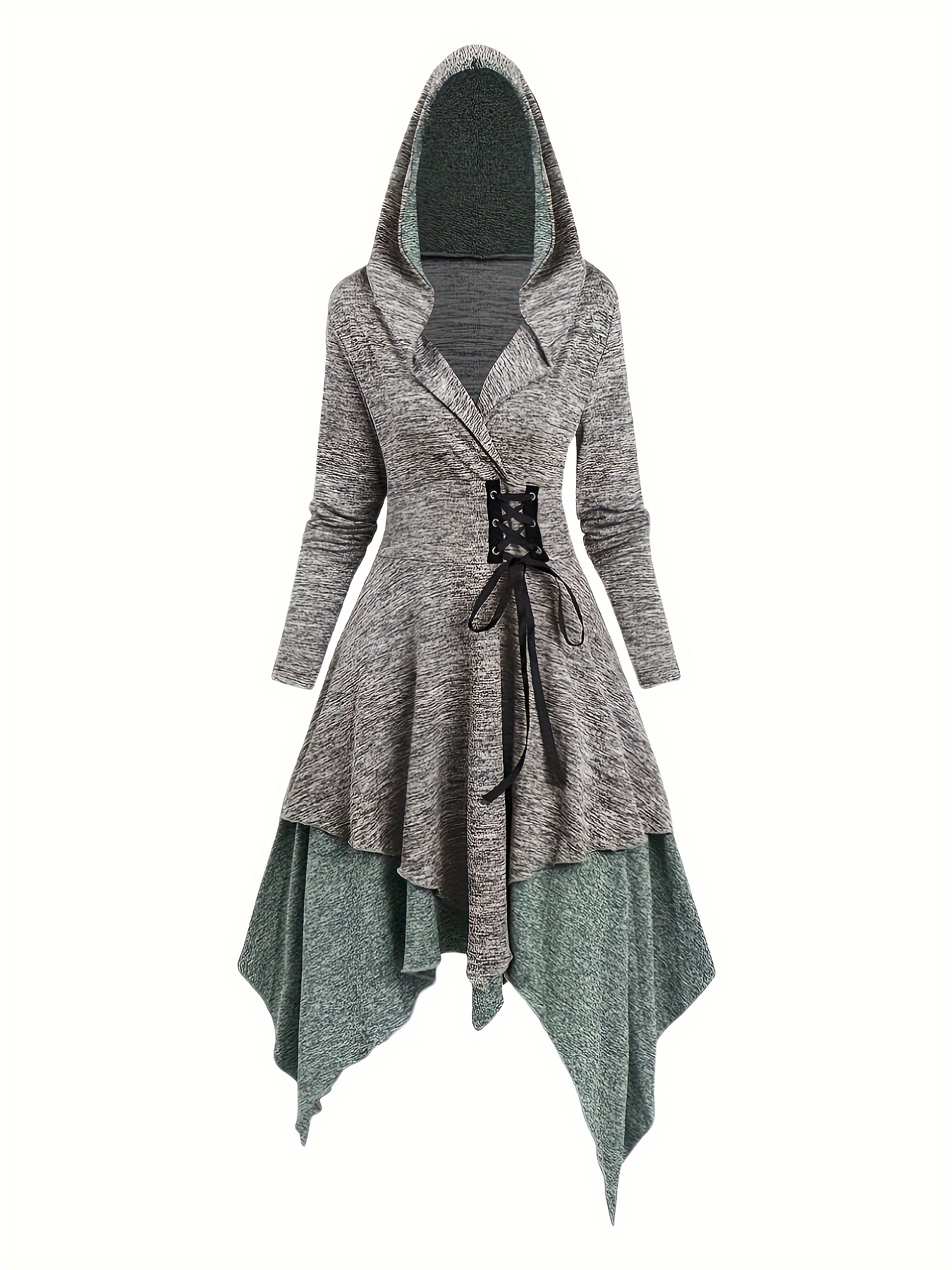 knee length dresses for ladies Lace High Low Overdress – DraculaClothing main image 1