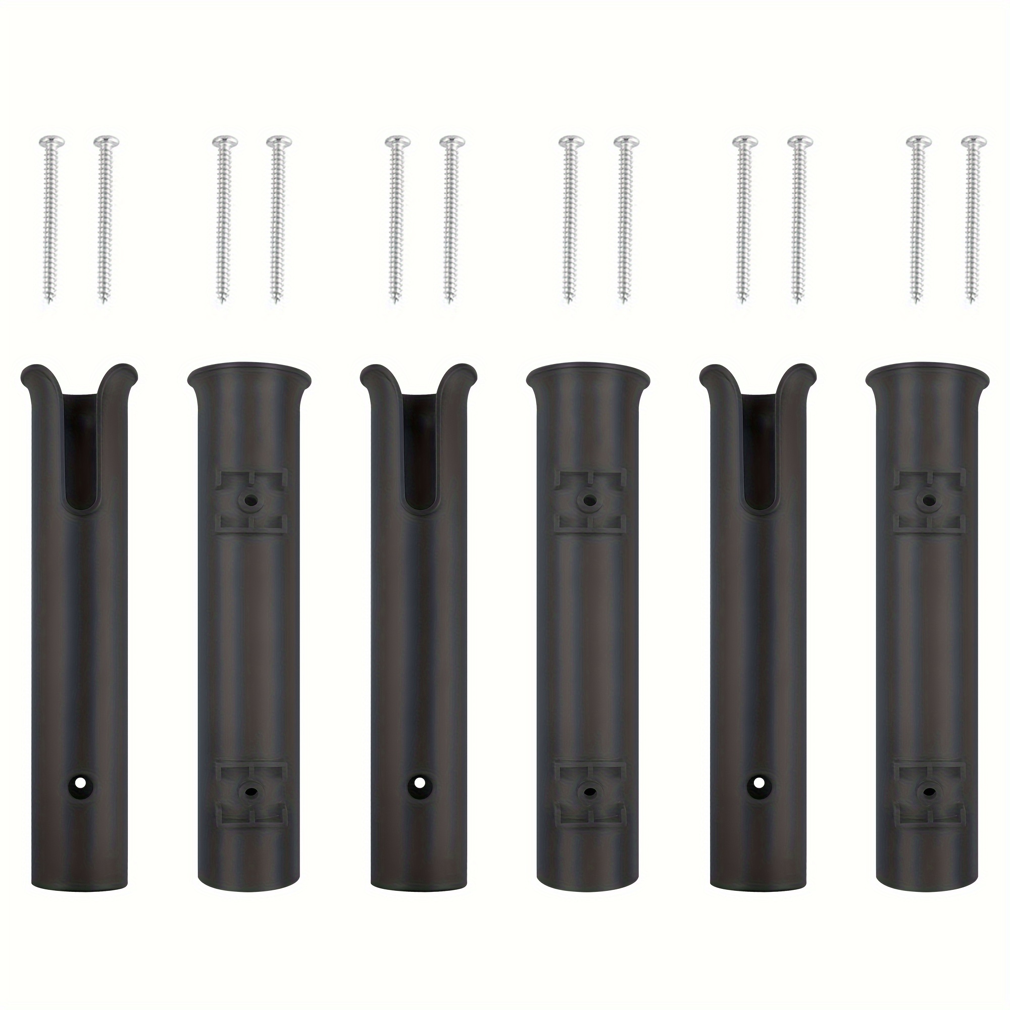 Durable Triple Tubes Fishing Rod Holder Plastic Fishing Pole - Temu