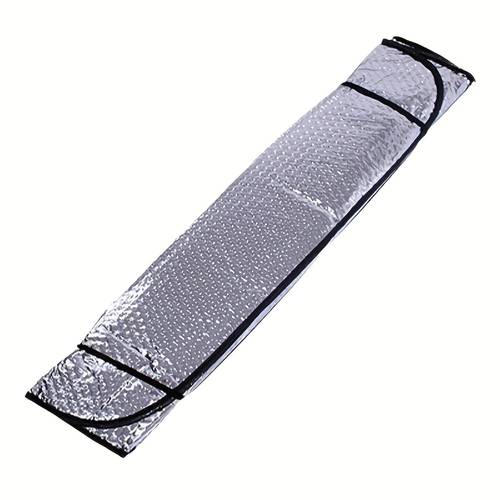 automotive retractable front windshield sunshade automatic retracting silvery sun shield front windshield sun visor for sun protection heat insulation
