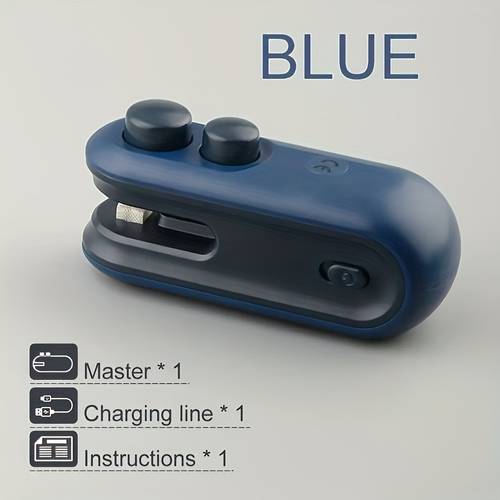 portable usb rechargeable food sealer bag closer machine handheld plastic bag sealer for snacks 16w power ideal for and camping