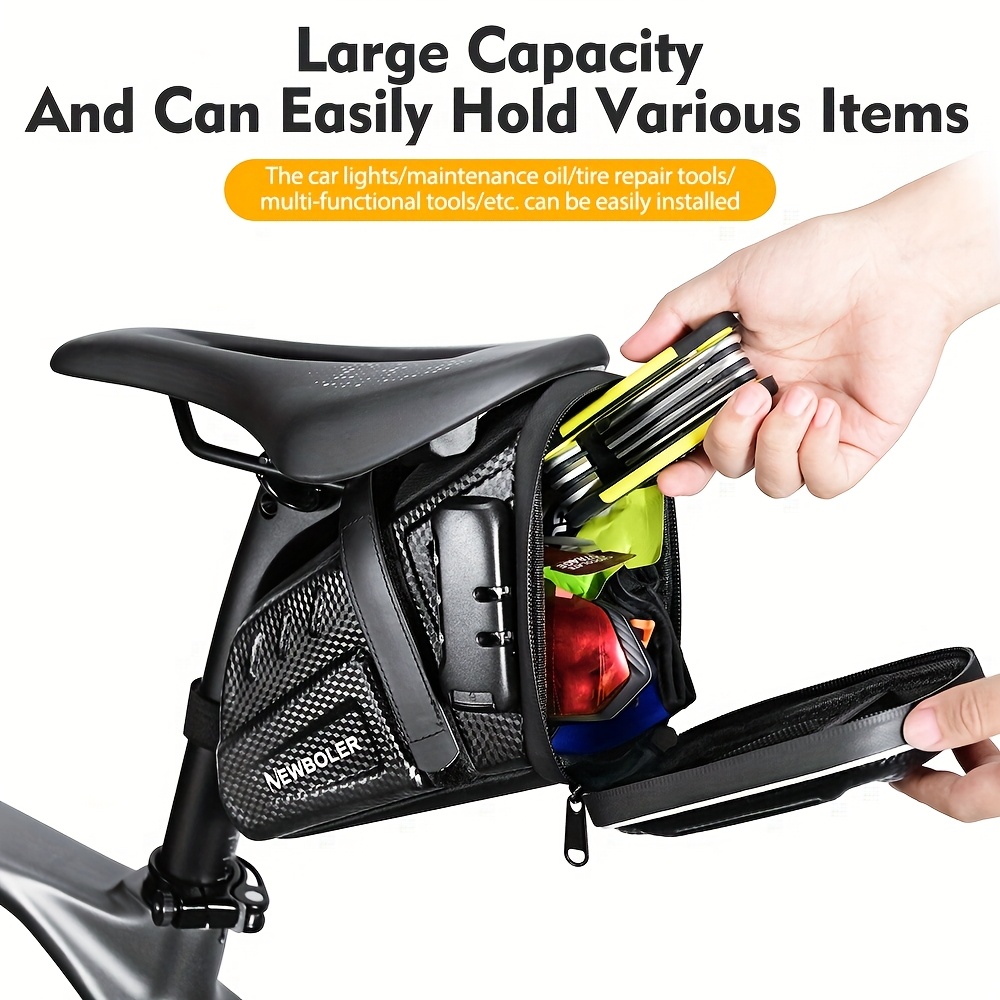 2 5l bicycle seat bag lock portable bike bag lock - Temu Mauritius