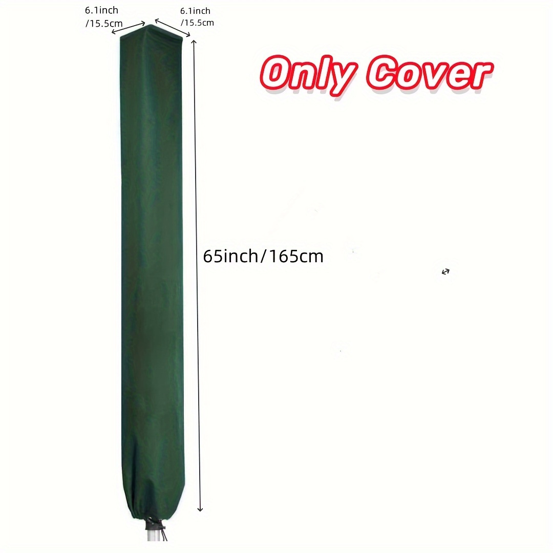 Green Rotary Washing Line Cover With Zipper - Durable Outdoor Clothes Dryer And Airer Protective Fabric, Ideal For Garden Use, Garden Clothes | Accessory | Durable Fabric Cover, Clothes